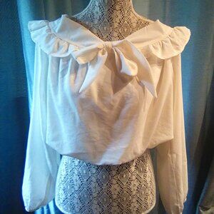 Off shoulder crop top